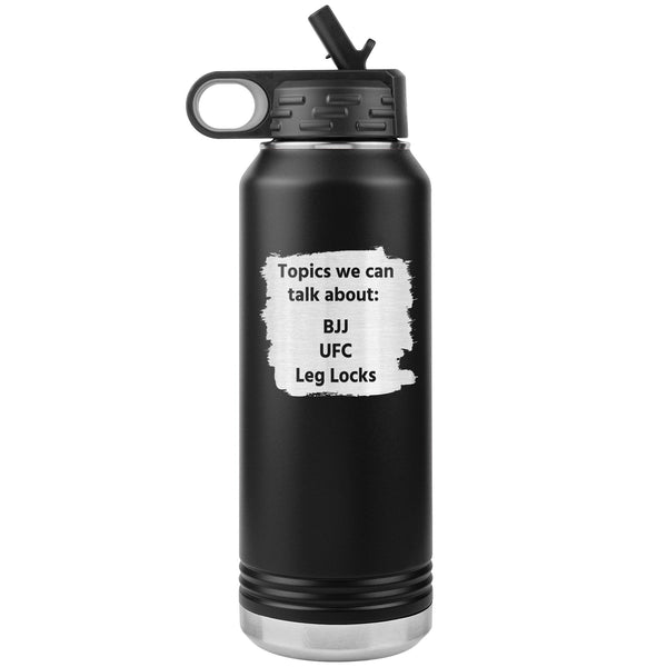 Topics Water Bottle Tumbler 32 oz-Jiu Jitsu Legacy | BJJ Store