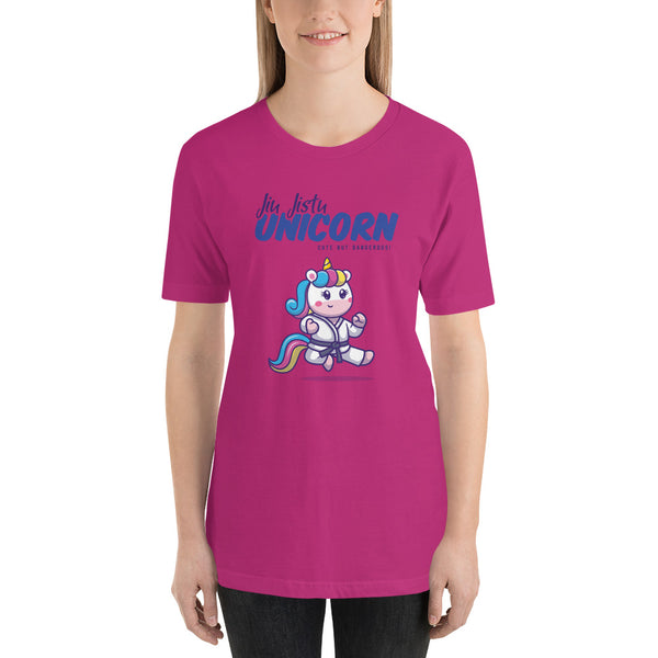 Jiu Jitsu White Gi Dangerous Unicorn Staple T-Shirt