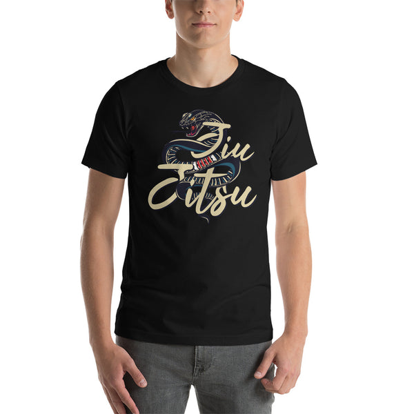 Jiu Jitsu Black Belt Snake Unisex Staple T-Shirt
