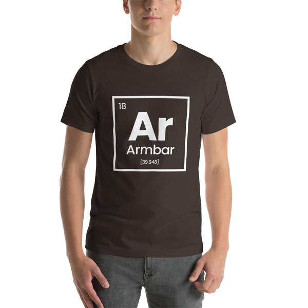 Periodic Table Armbar Unisex t-shirt Bella+Canvas 3001