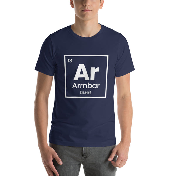 Periodic Table Armbar Unisex t-shirt Bella+Canvas 3001