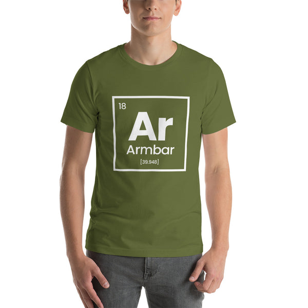 Periodic Table Armbar Unisex t-shirt Bella+Canvas 3001