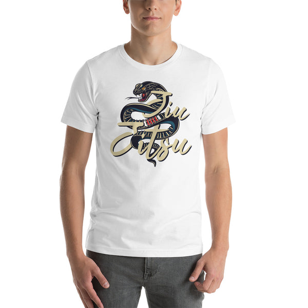 Jiu Jitsu Black Belt Snake Unisex Staple T-Shirt