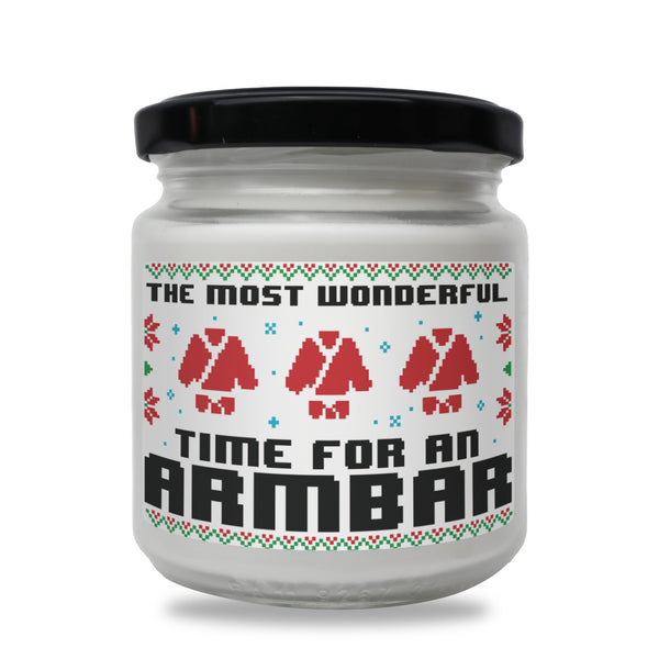 The most wonderful time for an armbar Scented Soy Candle
