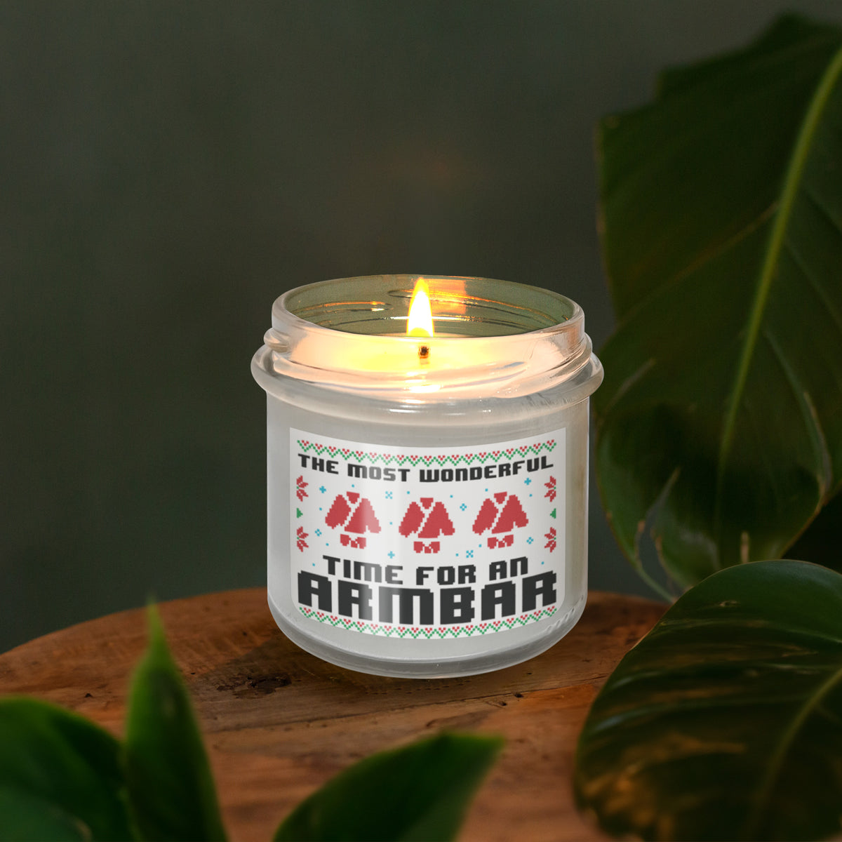 The most wonderful time for an armbar Scented Soy Candle