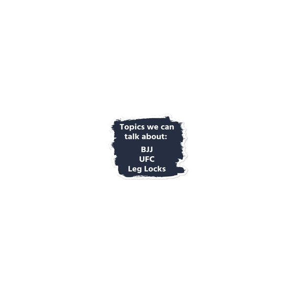 Topics we can talk about Bubble-free stickers
