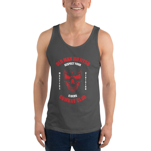 Old Man Jiu Jitsu Red Men’s Tank Top