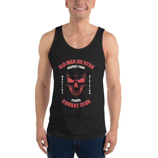 Old Man Jiu Jitsu Red Men’s Tank Top