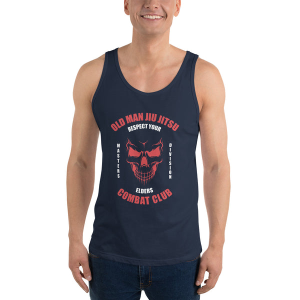 Old Man Jiu Jitsu Red Men’s Tank Top
