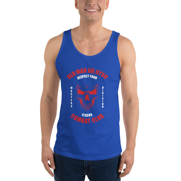 Old Man Jiu Jitsu Red Men’s Tank Top
