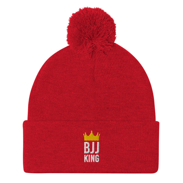 BJJ King Pom-Pom Beanie