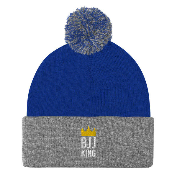 BJJ King Pom-Pom Beanie
