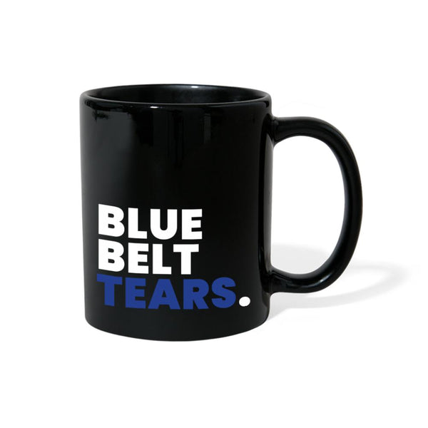 Blue Belt Tears Full Color Mug - black