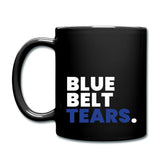 Blue Belt Tears Full Color Mug - black