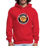 Keep On Rolling Black and Red Men's Hoodie - red