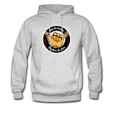 Keep On Rolling Black and Red Men's Hoodie - ash 