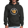 Keep On Rolling Black Men's Hoodie - charcoal grey