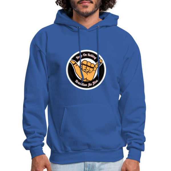 Keep On Rolling Men's Hoodie - royal blue