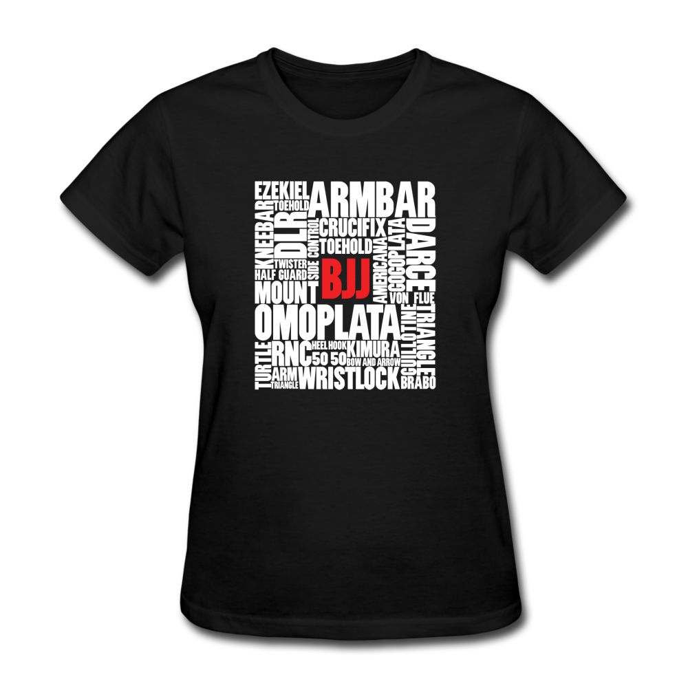 BJJ Words Women's T-Shirt - black