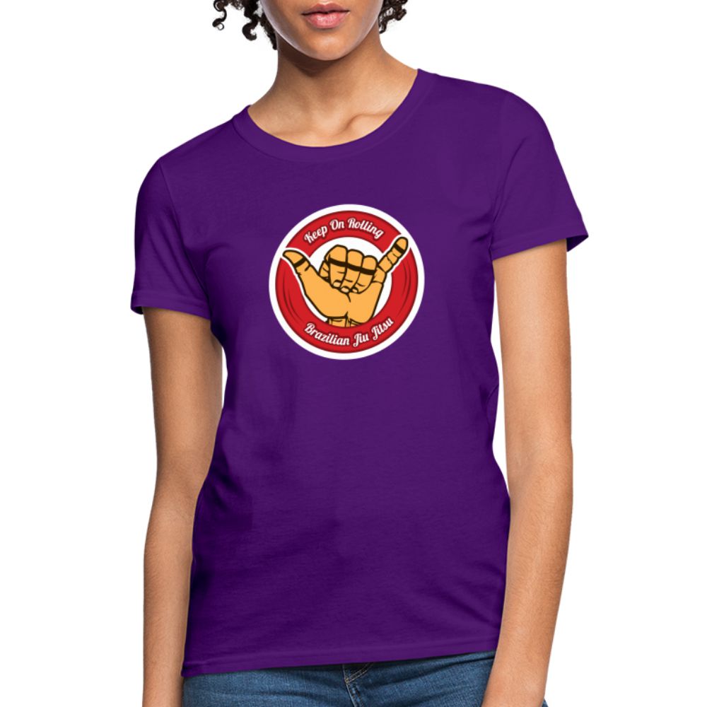 Keep On Rolling Red Women's T-Shirt - purple