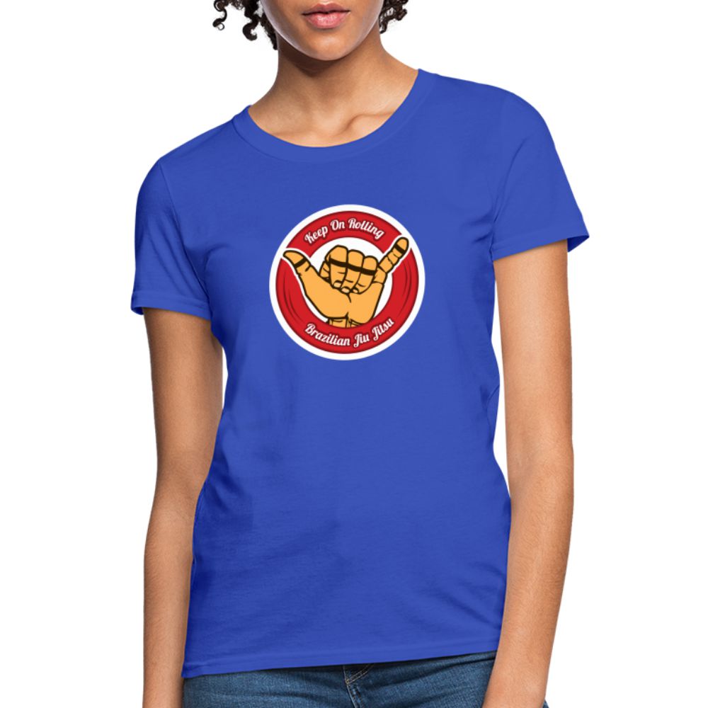 Keep On Rolling Red Women's T-Shirt - royal blue
