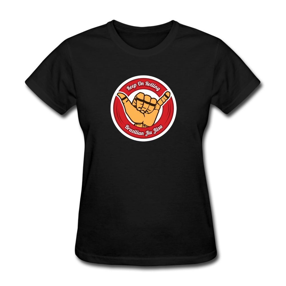 Keep On Rolling Red Women's T-Shirt - black