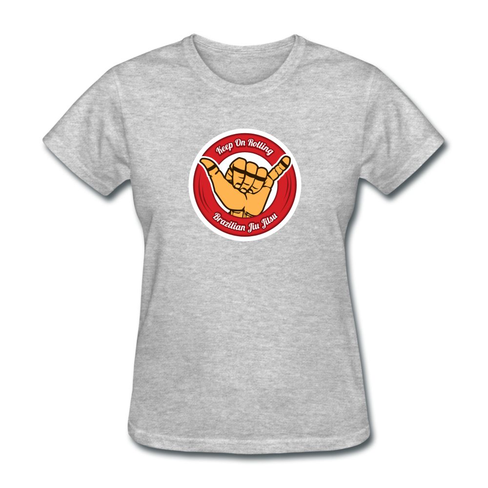 Keep On Rolling Red Women's T-Shirt - heather gray