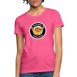 Keep On Rolling Black Women's T-Shirt - heather pink