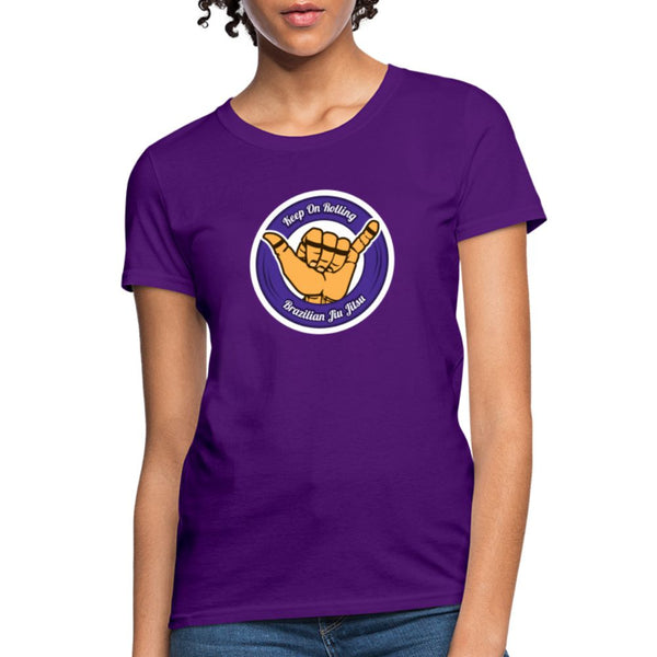 Keep On Rolling Purple Women's T-Shirt - purple