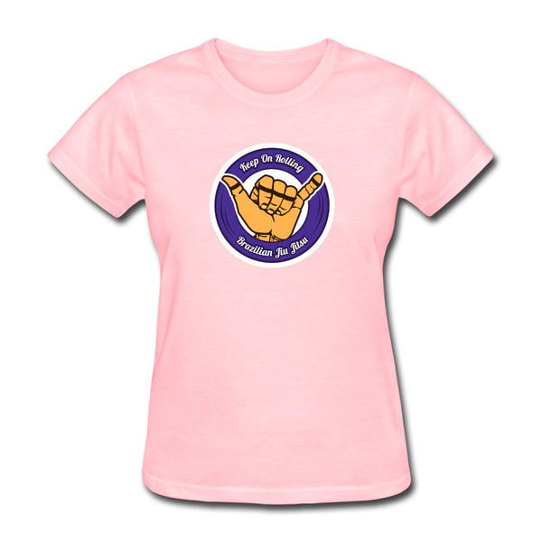 Keep On Rolling Purple Women's T-Shirt - pink