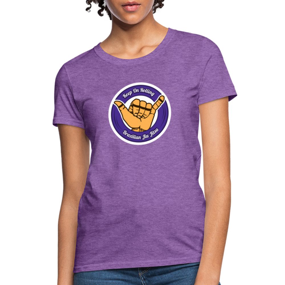 Keep On Rolling Purple Women's T-Shirt - purple heather