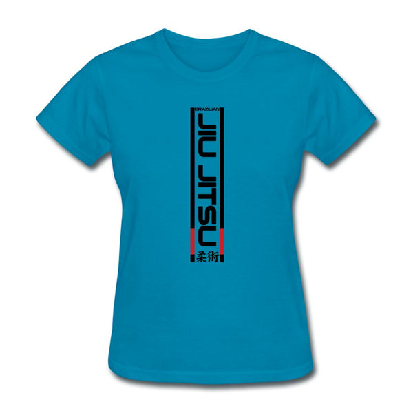 Brazilian Jiu JItsu Women's T-Shirt - turquoise