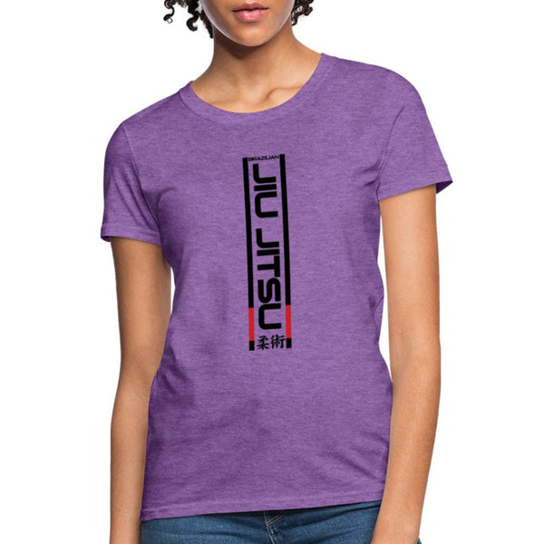 Brazilian Jiu JItsu Women's T-Shirt - purple heather