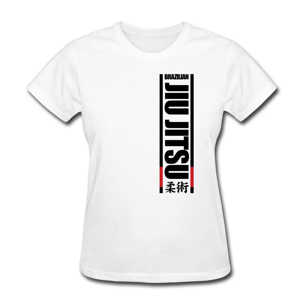 Brazilian Jiu JItsu Women's T-Shirt - white