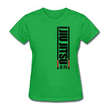 Brazilian Jiu JItsu Women's T-Shirt - bright green