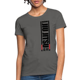 Brazilian Jiu JItsu Women's T-Shirt - charcoal