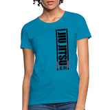 Brazilian Jiu JItsu Women's T-Shirt - turquoise