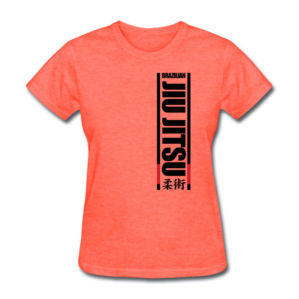 Brazilian Jiu JItsu Women's T-Shirt - heather coral