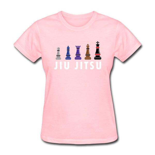 Chess Jiu Jitsu Women's T-Shirt - pink