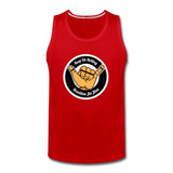 Keep On Rolling Black Men’s Tank Top - red