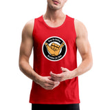 Keep On Rolling Black Men’s Tank Top - red