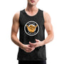 Keep On Rolling Black Men’s Tank Top - charcoal grey