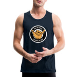 Keep On Rolling Black Men’s Tank Top - deep navy