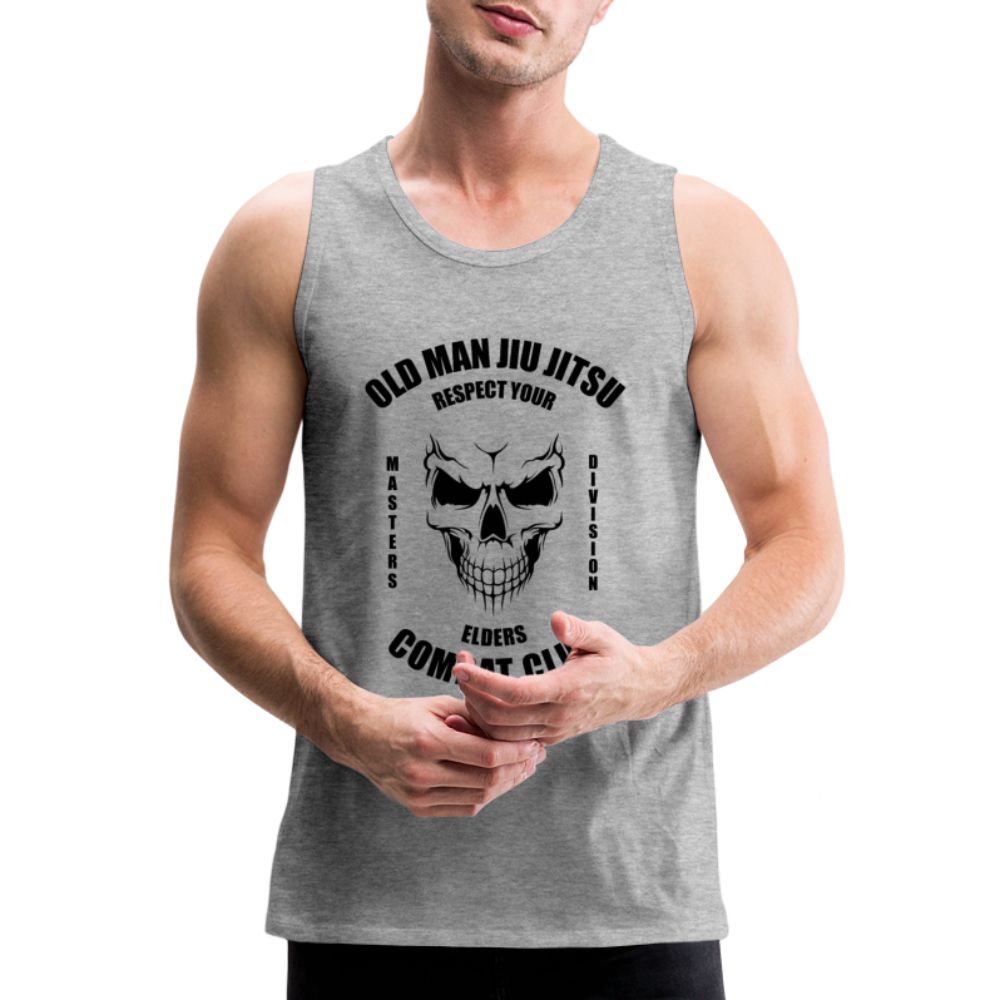 Old Man Jiu Jitsu Men’s Tank Top - heather gray