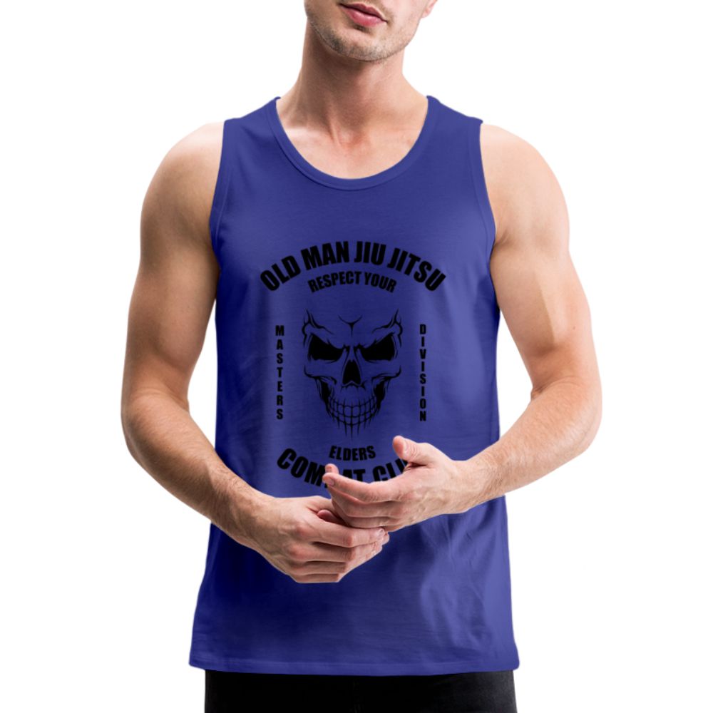 Old Man Jiu Jitsu Men’s Tank Top - royal blue