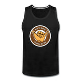 Keep On Rolling Brown Belt Men’s Tank Top - black