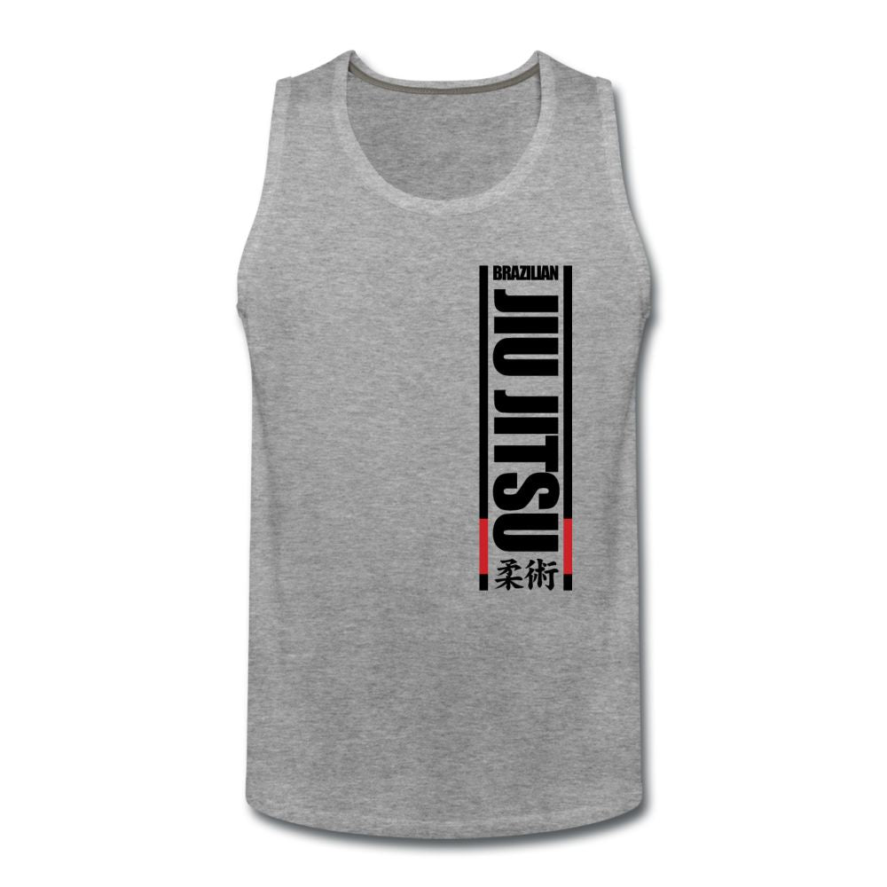 Brazilian Jiu JItsu Men’s Tank Top - heather gray