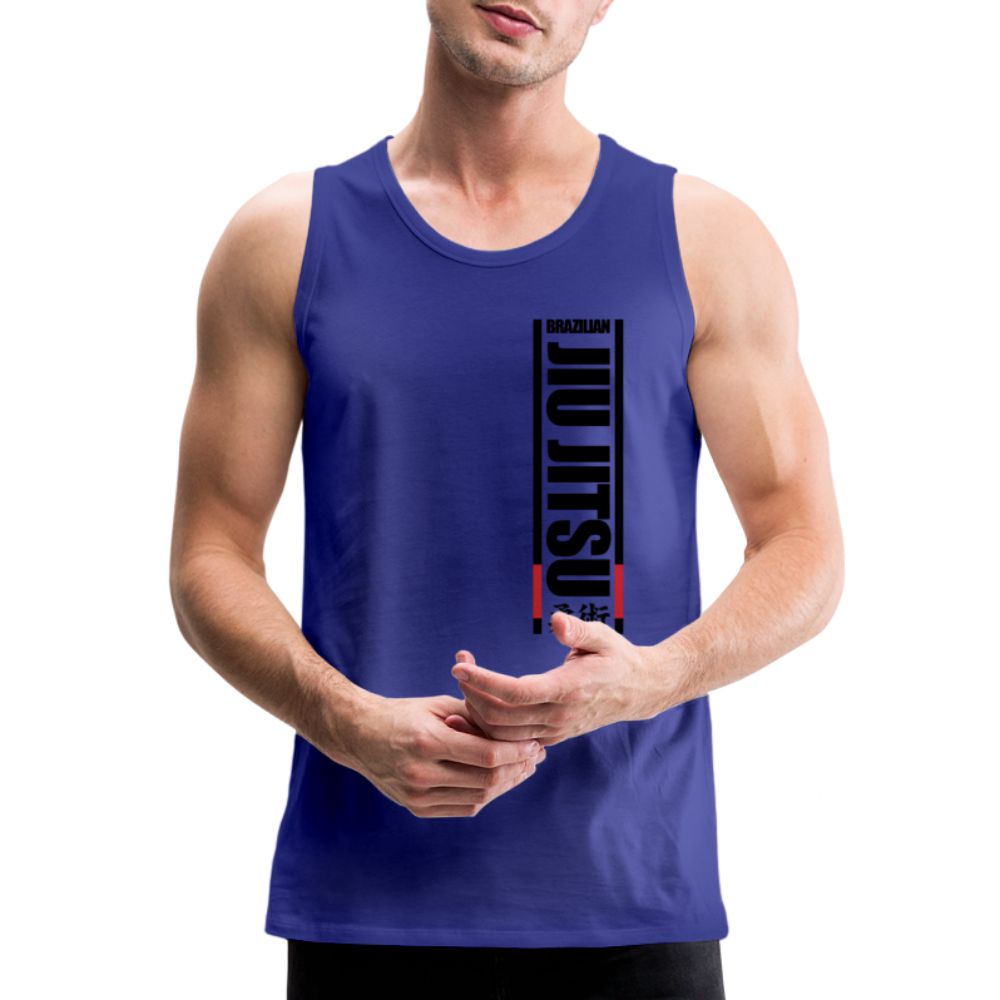 Brazilian Jiu JItsu Men’s Tank Top - royal blue