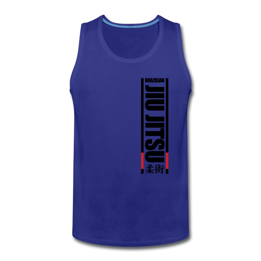 Brazilian Jiu JItsu Men’s Tank Top - royal blue