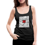 BJJ Words Women’s Tank Top - black